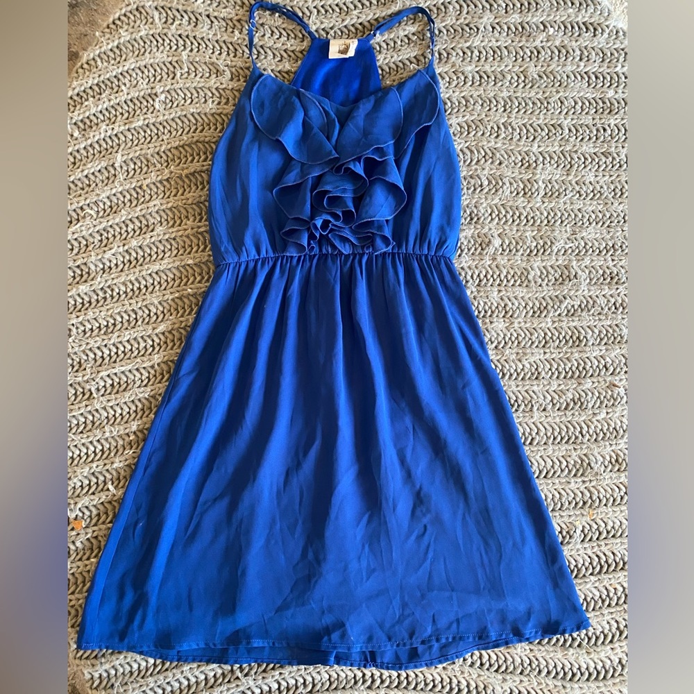 Blue dress